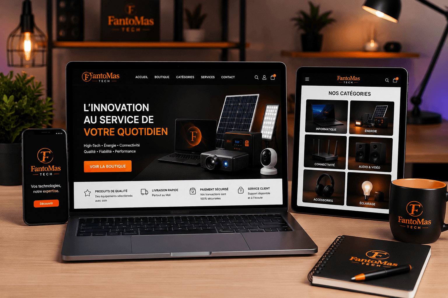 Boutique technologique Fantomas Tech