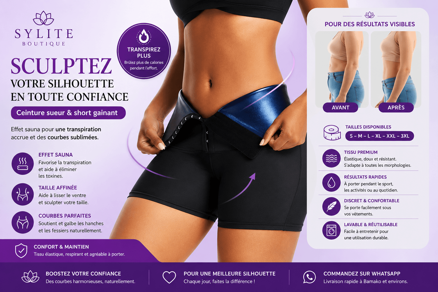 Livraison et service client Sylite Boutique
